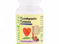 ChildLife, Зубная паста в таблетках, Натуральный ягодный вкус, 500 мг, 60 таблеток