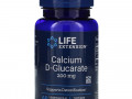 Life Extension, D-глюкарат кальция, 200 мг, 60 растительных капсул