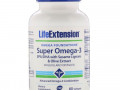 Life Extension, Omega Foundations, суперомега-3, 60 мягких таблеток