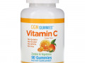 California Gold Nutrition, Жевательные таблетки с витамином C, натуральный апельсиновый вкус, без желатина, 90 жевательных таблеток