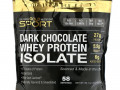 California Gold Nutrition, Изолят сывороточного протеина со вкусом черного шоколада, 2270 г (5 фунтов)