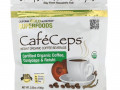 California Gold Nutrition, CafeCeps, сертифицированный органический растворимый кофе с порошком из грибов кордицепс и рейши, 100 г (3,52 унции)