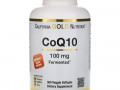 California Gold Nutrition, CoQ10, 100 мг, 360 растительных мягких желатиновых капсул