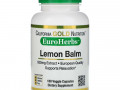 California Gold Nutrition, Экстракт мелиссы, европейское качество, 500 мг, 180 растительных капсул