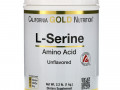 California Gold Nutrition, AjiPure, L-серин в порошке с нейтральным вкусом, 1 кг (2,2 фунта)