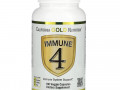 California Gold Nutrition, Immune 4, средство для укрепления иммунитета, 180 вегетарианских капсул