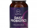 MRM, Nutrition, пробиотики для ежедневной поддержки, 5 млрд клеток, 30 растительных капсул