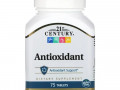 21st Century, антиоксидант, 75 таблеток