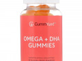 GummYum!, Жевательные таблетки с омега и ДГК, с разными натуральными ароматизаторами, 60 шт.