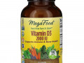 MegaFood, витамин D3, 2000 МЕ, 90 таблеток