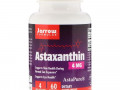 Jarrow Formulas, Астаксантин, 4 мг, 60 мягких желатиновых капсул