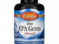 Carlson Labs, Elite EPA Gems, 1000 мг, 120 капсул