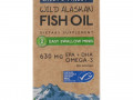 Wiley's Finest, жир диких аляскинских рыб, 630 мг, 180 капсул, которые легко глотать