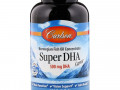Carlson Labs, Super-DHA Gems, 500 мг, 180 желатиновых капсул