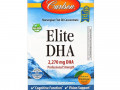 Carlson Labs, Elite DHA натуральный апельсиновый вкус, 2270 мг, 100 мл (3,3 жидк. унции)