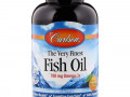 Carlson Labs, Самый лучший рыбий жир, натуральный апельсиновый вкус, 700 мг, 240 мягких таблеток