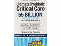 Natural Factors, Ultimate Probiotic Critical Care, 55 миллиардов КОЕ, 30 вегетарианских капсул