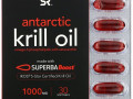 Sports Research, SUPERBA Boost Antarctic Krill Oil with Astaxanthin, 1,000 mg, 30 Softgels