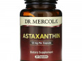 Dr. Mercola, астаксантин, 12 мг, 30 капсул