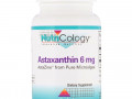 Nutricology, Astaxanthin, 6 mg, 60 Softgels