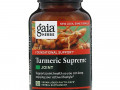 Gaia Herbs, Turmeric Supreme, суставы, 120 вегетерианских жидких фитокапсул