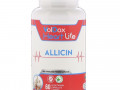 Allimax, HeartLife, аллицин, 500 мг, 60 вегетарианских капсул