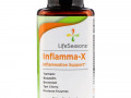 LifeSeasons, Inflamma-X, поддержка при воспалениях, 60 вегетарианских капсул