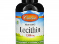 Carlson Labs, Лецитин, 1200 мг, 280 мягких таблеток
