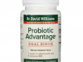 Dr. Williams, Probiotic Advantage, Oral Sinus, Natural Cinnamon Flavor, 50 Lozenges