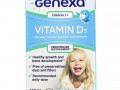 Genexa, Детский витамин D3, для детей возраста 1+, органический ванильный ароматизатор, 400 МЕ, 7 мл (0.23 жидк. унции)