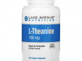 Lake Avenue Nutrition, L-теанин, 100 мг, 180 растительных капсул