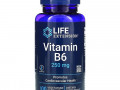 Life Extension, витамин B6, 250 мг, 100 вегетарианских капсул