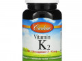 Carlson Labs, Витамин K2 MK-7, 45 мкг, 90 мягких таблеток