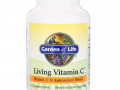 Garden of Life, Living Vitamin C, 60 растительных капсул