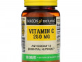 Mason Natural, Витамин C, 250 мг, 100 таблеток