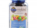 Garden of Life, MyKind Organics, мультивитамины для мужчин, органические ягоды, 120 веганских жевательных таблеток