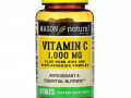 Mason Natural, Витамин C, 1000 мг, 90 таблеток