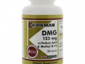 Kirkman Labs, DMG with Folinic Acid & Methyl B-12, 125 mg, 200 Capsules