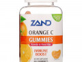 Zand, Orange C Gummies, Acerola & Rose Hips, Immune Boost, 60 Gummies