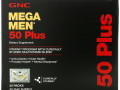 GNC Mega Men, 50 Plus, Multivitamin, 30 Packs