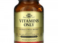 Solgar, Vitamins Only, витамины, 90 вегетарианских капсул