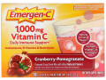 Emergen-C, Витамин С, клюква-гранат, 1000 мг, 30 пакетиков, 8,4 г (0,30 унции) в каждом пакетике