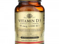 Solgar, витамин D3 (холекальциферол), 55 мкг (2200 МЕ), 100 вегетарианских капсул