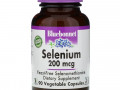 Bluebonnet Nutrition, Селен, бездрожжевой селенометионин, 200 мкг, 90 растительных капсул