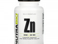 NutraBio Labs, Zn, Zinc, 30 mg, 120 Veggie Capsules