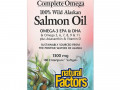 Natural Factors, 100% Wild Alaskan Salmon Oil, 1300 mg , 180 Enteripure Softgels