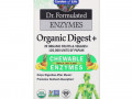 Garden of Life, Dr. Formulated Энзимы, Органическое усвоение +, Тропический вкус, 90 жевательных таблеток