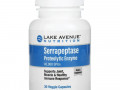 Lake Avenue Nutrition, серрапептаза, протеолитический фермент, 40 000 SPU, 30 растительных капсул