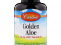 Carlson Labs, Золотое алоэ, 100 мг, 180 желатиновых капсул