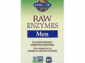 Garden of Life, RAW Enzymes, ферменты для мужчин, 90 вегетарианских капсул